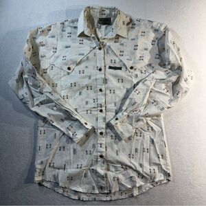 Vintage Rocky Tops Western Shirt, Aztec Print